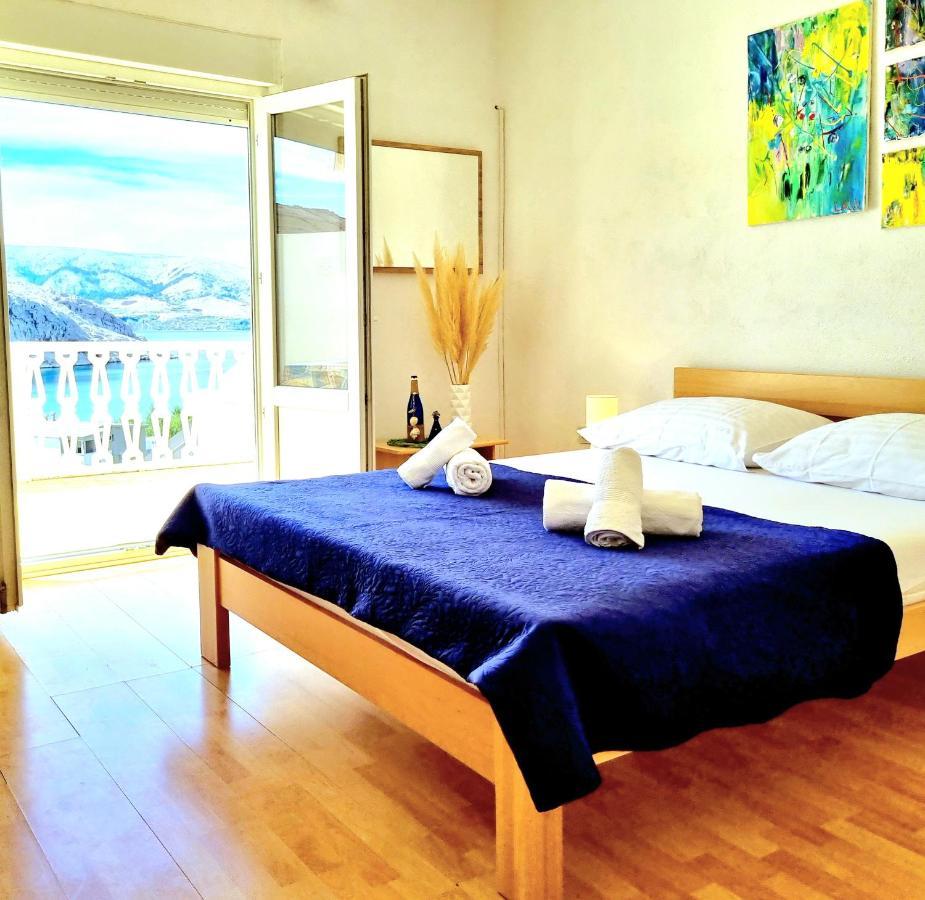 Ferienwohnung Stanko Sea View Metajna Exterior foto