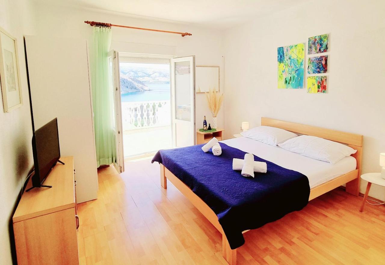 Ferienwohnung Stanko Sea View Metajna Exterior foto